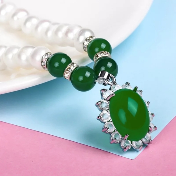 925 sterling silver 100% Freshwater pearls Natural - Picture 8 of 16